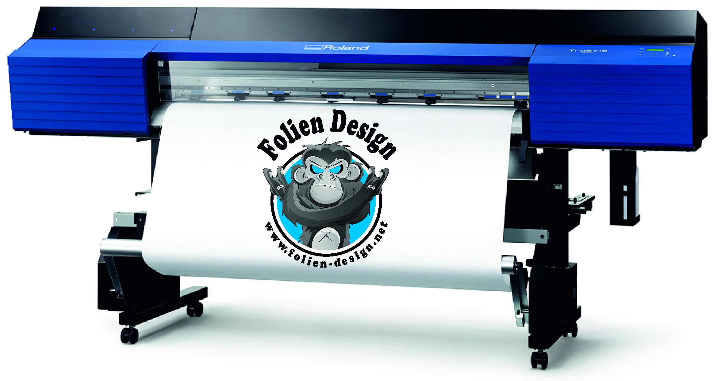 Maschine 2 zur Erstellung von Folien und Drucken